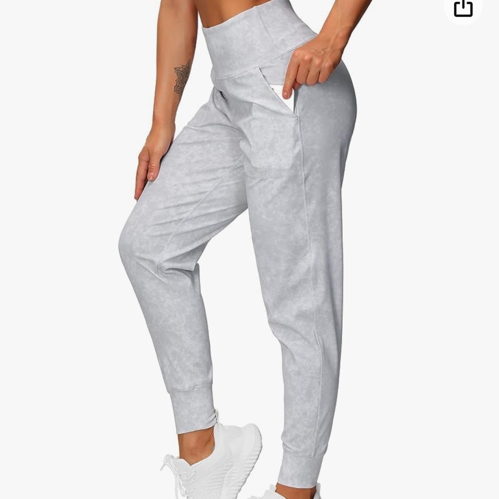 THE GYM PEOPLE Women's Joggers Pants Lightweight Athletic Leggings: size medium